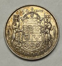 1946 Canada Silver 50 Cents