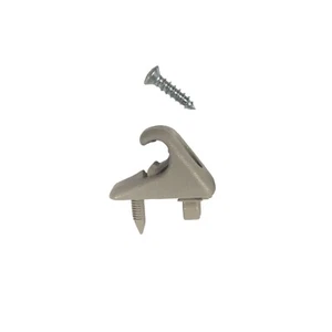 1998-2002 Toyota Corolla Chevy Prizm Sun Visor Clip Hook Beige W/Screw - Picture 1 of 6