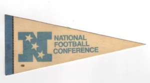 Vintage Mini NFL NFC Wimpel - Classic 1980s Era - Bild 1 von 2