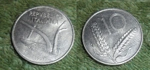 RFM 78539 World Coins Italy 1951 10 Lira good XF Condition - Picture 1 of 1