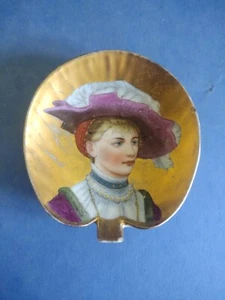 Small Decorative Plate Hand Painted Antique Stamped Denmark - Picture 1 of 4