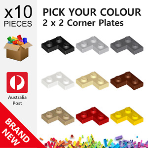 10x Genuine LEGO™ - 2 x 2 Corner Plates - 2420 New Plate Parts