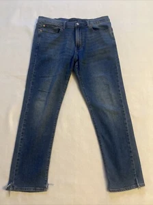 Pantalones de mezclilla Lucky Brand 410 atléticos ajustados azules denina para hombre talla 34/30 ver fotos - Imagen 1 de 12