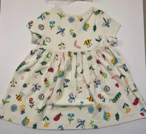 Moon & Back Organic Cotton Dress by Hanna Andersson, 12 - 18 Months 75 cm - Picture 1 of 5