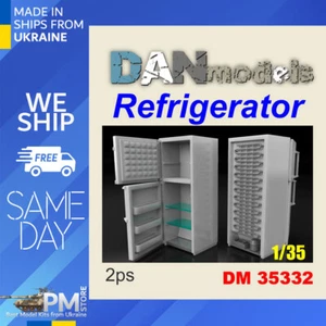 Dan Models 35332 - 1/35 - Frigorifero 2pz Accessori per diorama Stampato in 3D - Foto 1 di 1