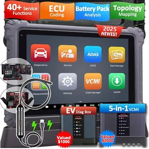 Autel MaxiSys TOP 2023 Ultra EV Electric Diagnostic Scanner VCMI programming - Picture 1 of 20
