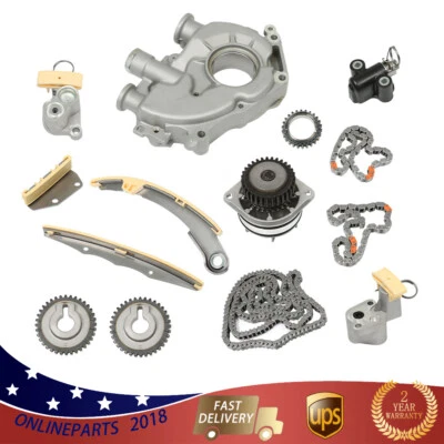 For Nissan Frontier Pathfinder 2005-2010 VQ40DE Timing Chain Kit Water Oil Pump - Image 1 of 4
