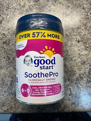 LOT OF 4 Gerber Good Start SoothePro Powder Infant Formula 30.6oz  EXP 8/12/2023 • 154$