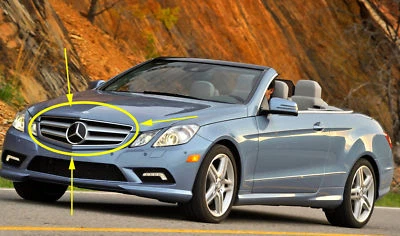 REJILLA CAPÓ DELANTERO MERCEDES-BENZ W207 CLASE E E350 E550 NUEVO CUPÉ Y CONV. GENUINO Foto 1 de 3