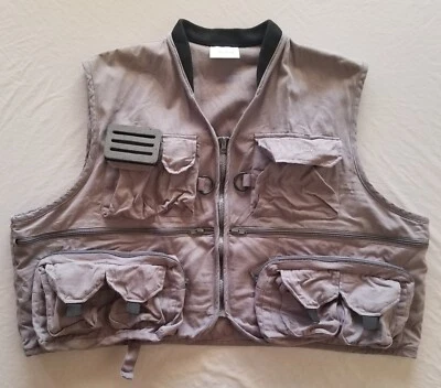 Allen Co. Hunting/Fishing Gray Multi Pocket/Compartment Canvas Vest Sz XL/2XL - Image 1 of 4