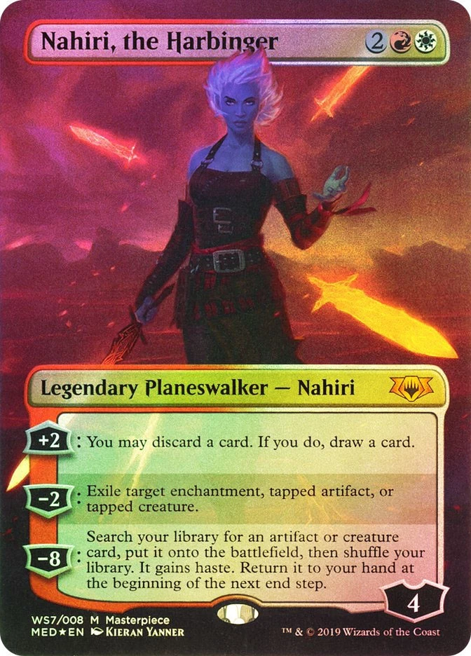 MTG FOIL Nahiri, the Harbinger  - Mythic Edition #WS7 - Image 1 of 1