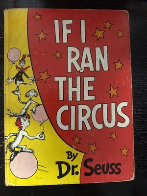 Dr. Seuss - If I Ran The Circus Hardcover Book 1956 1st Edition Foto 1 de 4