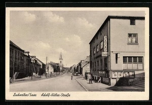 Ludweiler /Saar, Straße, Ansichtskarte  - Picture 1 of 2