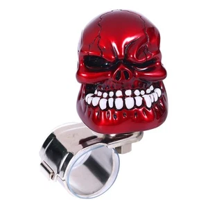 Skull Steering Wheel Spinner Knob Turning Driving Suicide Power Handle Univer... - Picture 1 of 6