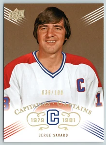 SERGE SAVARD 2008-09 CENTENARIO MONTREAL CANADIENSES Nº 219 ORO 39/100 93977 - Imagen 1 de 2
