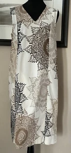 Weekend Max Mara Women’s Sleeveless Sheath Dress Sandstone Size 10 NWOT - Picture 1 of 6