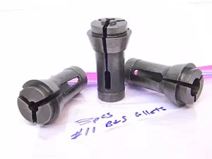 USADO 3PCS. PINZAS DE MÁQUINA DE TORNILLO MARRÓN Y SHARPE #11 - Imagen 1 de 1