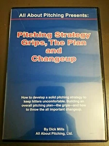 All About Pitching Pitching Strategy Grips Changeup w/ Dick Mills Tips Guide DVD - Picture 1 of 3