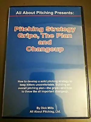 All About Pitching Pitching Strategy Grips Changeup w/ Dick Mills Tips Guide DVD - Image 1 of 3