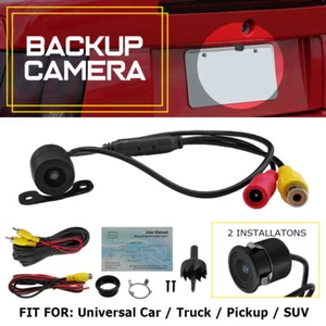 170° CMOS Car Front/Side/Rear View Reverse Backup Night Vision Parking Camera HD - Picture 1 of 12