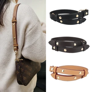 1" High Quality Vachetta Leather Replacement Strap fits Louis Vuitton Monogram