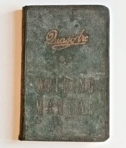 The Quasi-Arc Welding Manual 1946 Quasi-Arc Co paperback - Picture 1 of 16