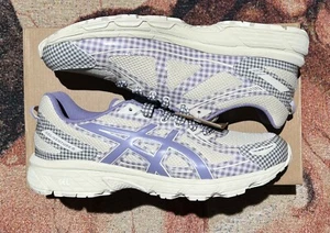 Asics Gel-Venture 6 Story mfg. Vanilla Violet Quartz Gingham Größe 11 Brandneu - Bild 1 von 5