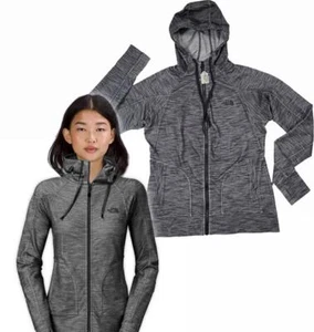 the NORTH FACE Bk Lightweight Stretch KIRATA HOODIE ZIP UP JACKET MINT! Medium - Picture 1 of 3