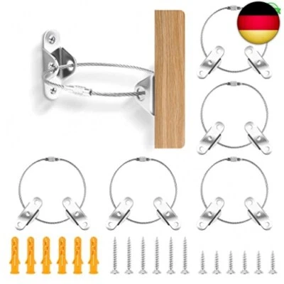 TINYRIZ Möbel Kippsicherung Set 6 Sätze Metall Kippschutz Möbel Wandanker, Ba
