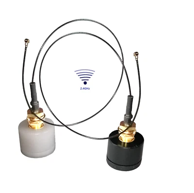 Thumb  2.4GHz antenna set SMA Black/White I.PX4 Pigtail  WiFi Bluetooth device - Bild 1 von 4