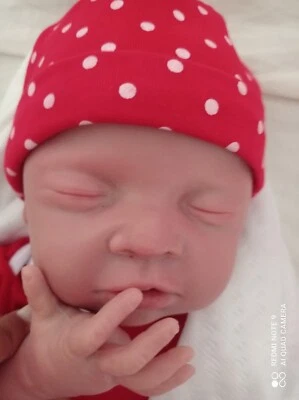 bambole reborn in silicone molle femmina 46cm 2.8kg - Immagine 1 di 4