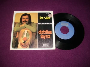 SP CHRISTIAN VAYSSE / LA VIE / DECCA 86.066 / POP CHANSON - Picture 1 of 1
