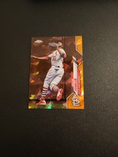 2020 Topps Chrome Dexter Fowler Orange Ice  #16/25 St. Louis Cardinals 