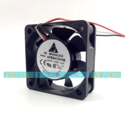 Delta AFB0412VHB DC12V 0.24A 4015 4CM 3-Wire Cooling Fan - Image 1 of 4