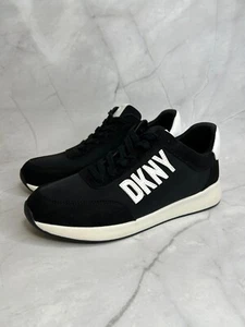 NWB DKNY Onika Lace Up Sneakers - Size 9 Ladies - Picture 1 of 6