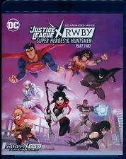 Japanese Region A Foreign movie Blu-ray Justice League xRWBY: Superheroes an...
