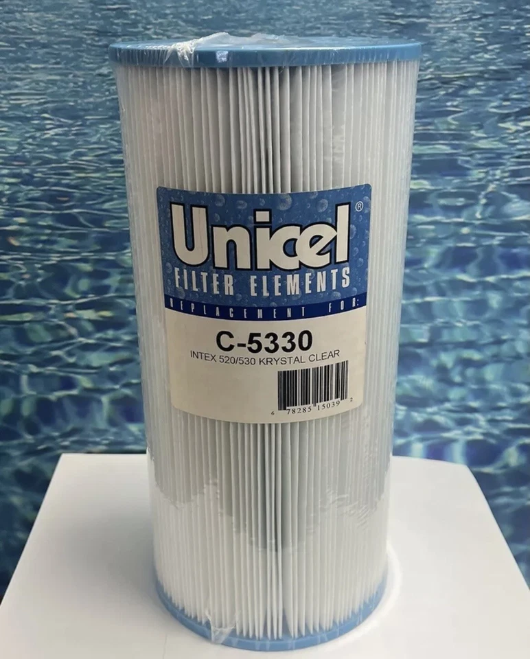 (NEW) UNICEL C-5330 Filter Cartridge for INTEX 520/530 KRYSTAL CLEAR - Image 1 of 1