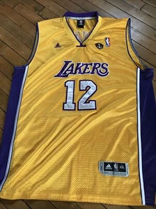 Los Angeles Lakers Jersey #12 Dwight Howard adidas ClimaCool XXL +2” Gold - Picture 1 of 6