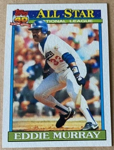 EDDIE MURRAY HOF 1991 TOPPS ALL STAR Card #397 NM-MT Condition - Picture 1 of 2