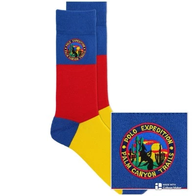 Polo Ralph Lauren Bordado Expedición Cañón Calcetines Deportista Ecuestre PWing Foto 1 de 3