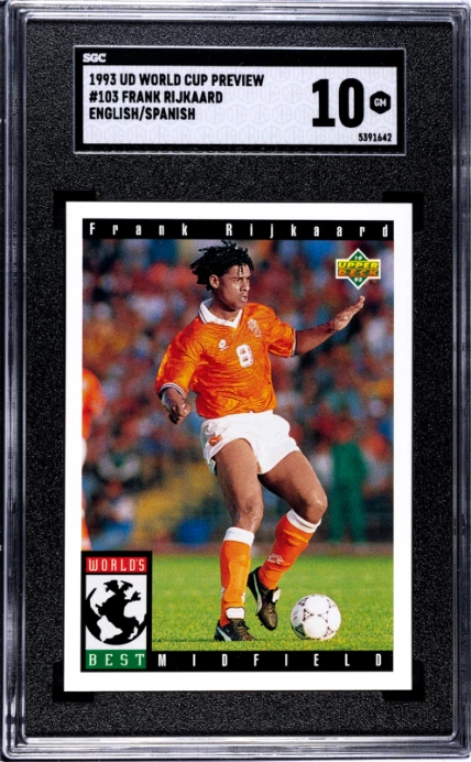 Soccer Frank Rijkaard Sports Trading Cards & Accessories for sale