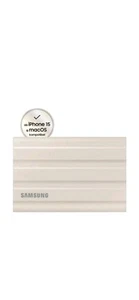 Samsung Portable SSD T7 Shield USB 3.2 Gen 2 - 1 TB Beige Speicher: 1 TB - Bild 1 von 1