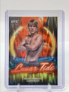 PADDY PIMBLETT 2025 TOPPS MIDNIGHT UFC LUNAR TIDE DUSK /75 Q0593 - Picture 1 of 2
