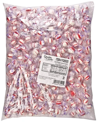 King Leo Soft Peppermint Flavor Puffs, Diet-Friendly, Bulk Hard Candy (5 Pounds) - Image 1 of 4