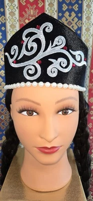 Tocado, Disfraz, PERLA, Hecho a Mano, Danza, Tradicional, Para Mujer, Armenio, Kopi Foto 1 de 4