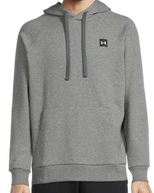 Толстовка с капюшоном Under Armour свободного покроя серая - средняя - Изображение 1 из 4