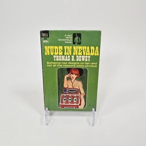 NUDE IN NEVADA - Vintage DELL Paperback - 1965 - THOMAS B. DEWEY - 1st printing - Bild 1 von 5