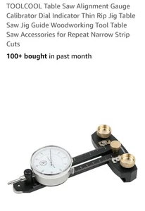 Tischkreissäge Messuhr 0,01 mm Genauigkeit Tischkreissäge Ausrichtlehre Kalibrator❂ - Bild 1 von 7