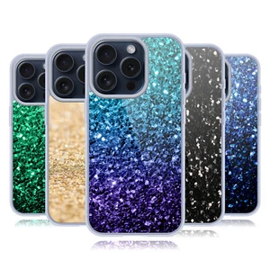 OFFICIAL PLDESIGN GLITTER SPARKLES SOFT GEL CASE FOR APPLE iPHONE PHONES - Picture 1 of 15