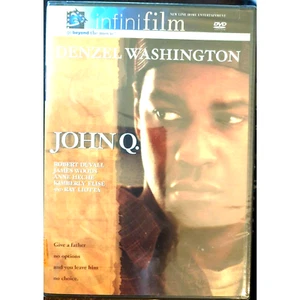 John Q (DVD, 2002, Infinifilm) Denzel Washington Brand New Factory Sealed - Picture 1 of 3